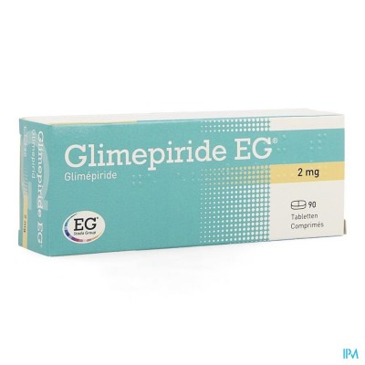 Glimepiride EG 2Mg Tabl 90