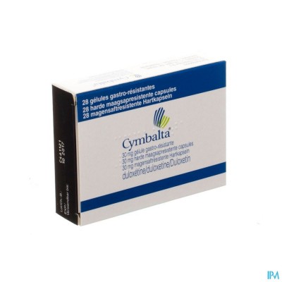 Cymbalta 30mg Maagsapresist. Caps 28 X 30mg