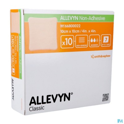 Allevyn Non Adh Verb Hydrocel. 10x10cm 10 66800022