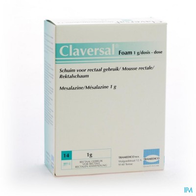 Claversal Foam 14 Dosx1g/dos