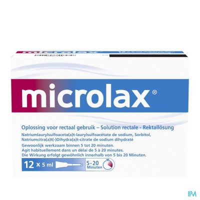 Microlax 12 X 5ml