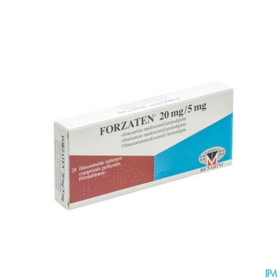 Forzaten 20mg/ 5mg Comp 28 X 20mg