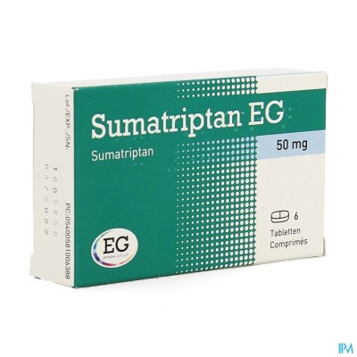 Sumatriptan EG 50Mg Tabl 6