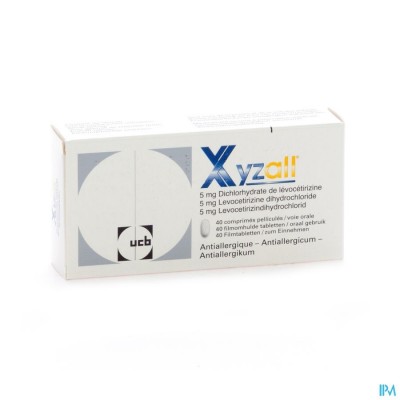 Xyzall 5mg filmomh. tabl. (40)