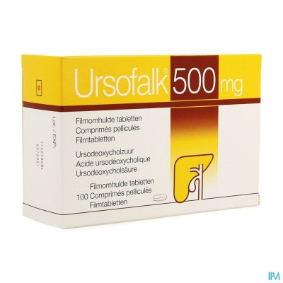 Ursofalk 500mg Filmomh Tabl 100 X 500mg