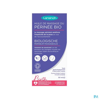 Lansinoh Massageolie Perineum Bio 50ml