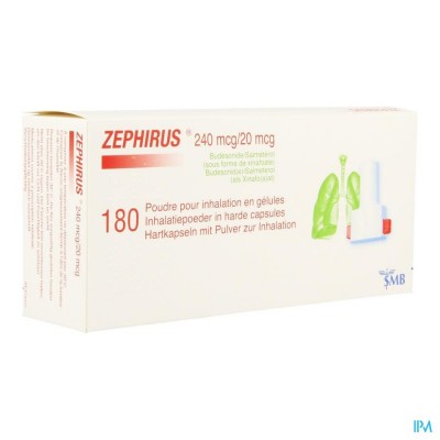 Zephirus 240mcg/20mcg Pdr Inhal.180 Gel + 1 Inhal.