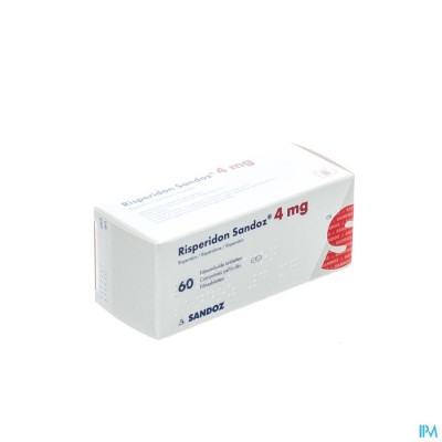 RISPERIDON SANDOZ COMP PELL 60 X 4 MG