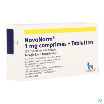 Novonorm Comp 120 X 1,00mg