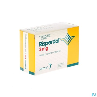 Risperdal Comp Pell 60 X 3mg