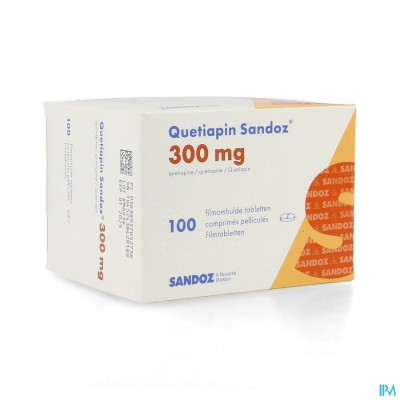 Quetiapin Sandoz Filmomh Tabl 100 X 300mg