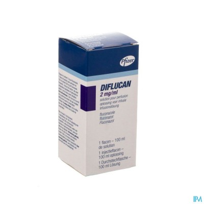 Diflucan Iv 1 Amp 2mg/ml 100ml