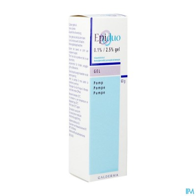 Epiduo 0,1% - 2,5% Gel Pomp 60g