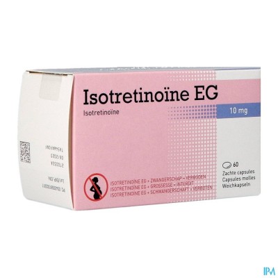 ISOTRETINOINE EG 10 MG CAPS 60 X 10 MG