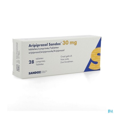 Aripiprazol Sandoz 30mg Comp 28 X 30mg