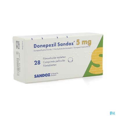 Donepezil Sandoz 5,0mg Filmomh Tabl 28 X 5,0mg