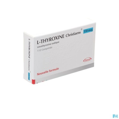 l Thyroxine Christiaens Comp 112x0,150mg