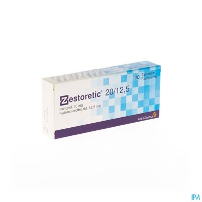 Zestoretic Comp 28 X 20mg/12,5mg