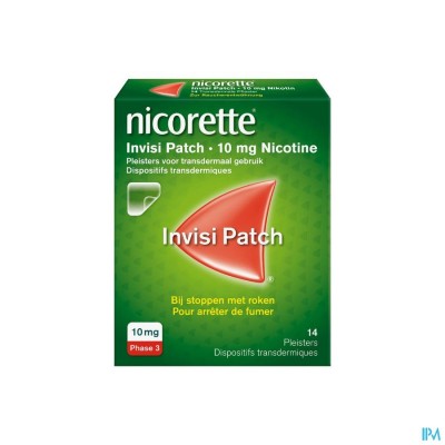 Nicorette Invisi 10mg Patch 14