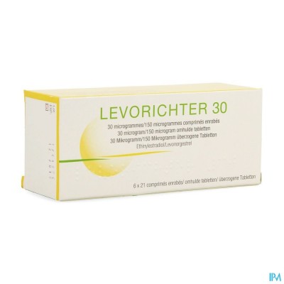 Levorichter 30 Comp Enrobes 6 X 21