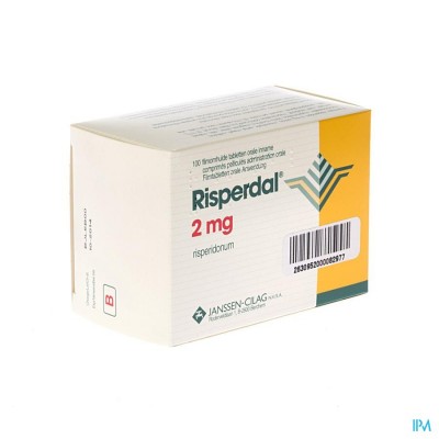 Risperdal 2mg Pi Pharma Comp 100 X 2mg Pip
