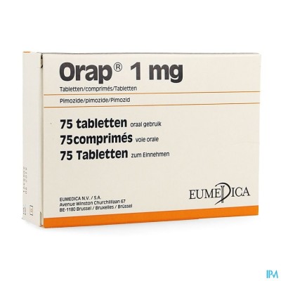 Orap Comp 75 X 1mg