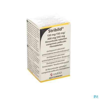 Stribild 150mg/150mg/200mg/245mg Filmomh Tabl 30