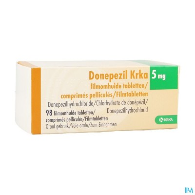 Donepezil Krka 5mg Filmomh Tabl 98 X 5mg