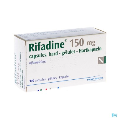 Rifadine Caps 100 X 150mg