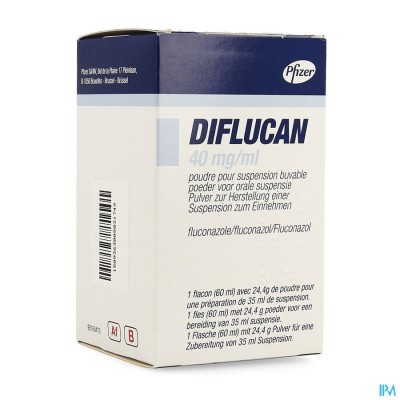 Diflucan Pulv Pr Susp 200mg/5ml