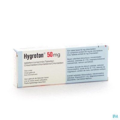 Hygroton 50 Comp 30 X 50mg
