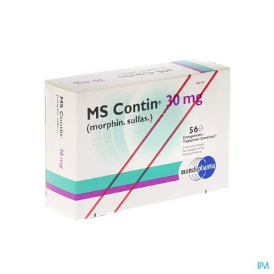 MS CONTIN COMP 56X 30MG