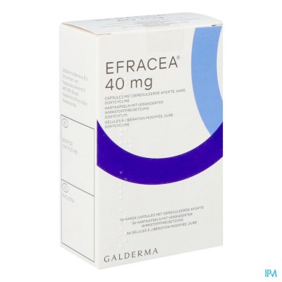 Efracea Caps 56 X 40mg