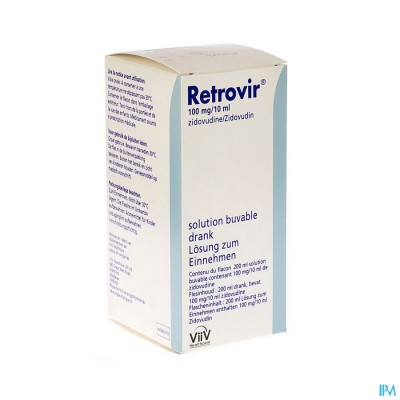 Retrovir Sir 200ml 10mg/ml