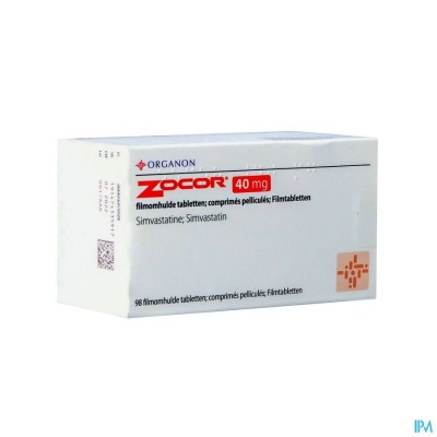 Zocor Tabl 98 X 40mg