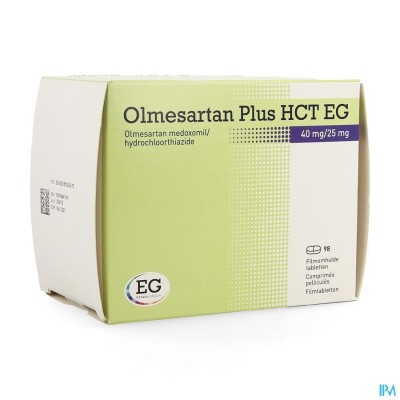 Olmesartan Plus Hct EG 40Mg/25,0Mg Filmomh Tabl 98