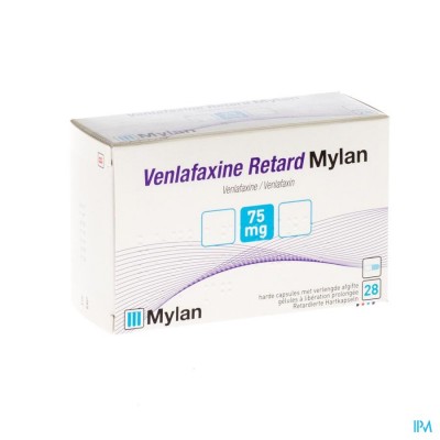 Venlafaxine Retard Mylan 75,0mg Caps Verl.afg. 28