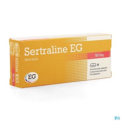 Sertraline EG  50Mg Tabl 30X50Mg