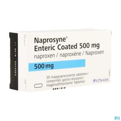 Naprosyne Enteric Coated Comp 30 X 500mg