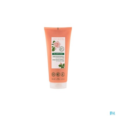 Klorane Lichaam Douchecr Lait Rose 200ml Nf