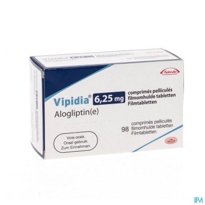 Vipidia 6,25mg Omhulde Tabl 98 X 6,25mg