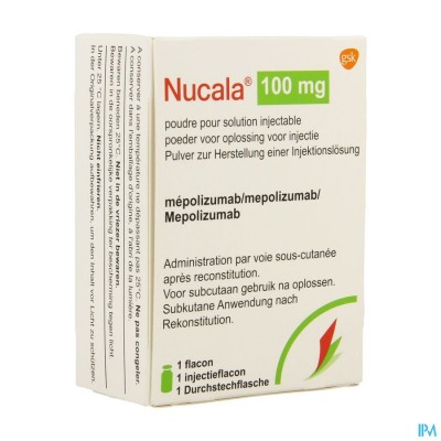 Nucala Pdr Voor Opl Voor Opl Inj Fl 1 X 100mg