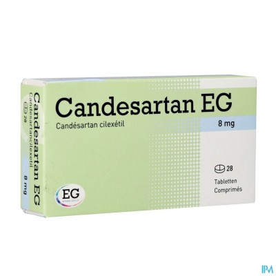 Candesartan EG 8Mg Tabl 28X8Mg