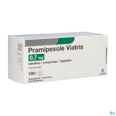 Pramipexole Viatris 0,7mg Tabl 100