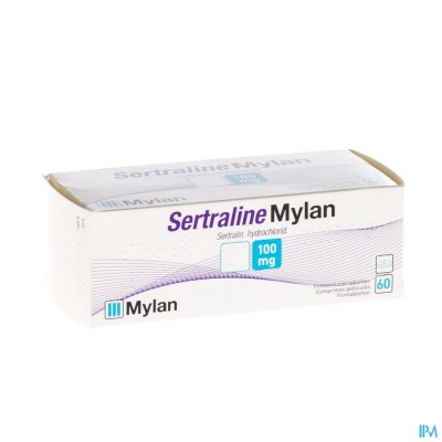 Sertraline Viatris 100mg Tabl 60