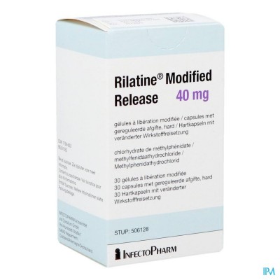Rilatine Modified Release 40mg Caps. 30x40mg