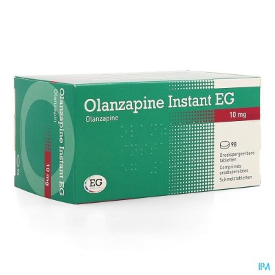 Olanzapine Instant 10Mg EG Tabl Orodisp 98X10Mg