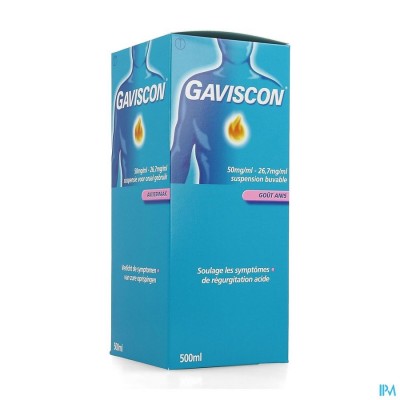 Gaviscon Anijs Susp Buv 500ml