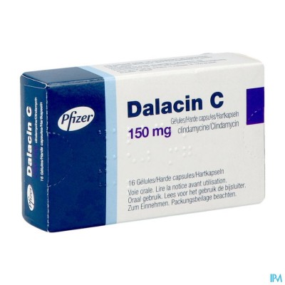 Dalacin C Caps 16 X 150mg