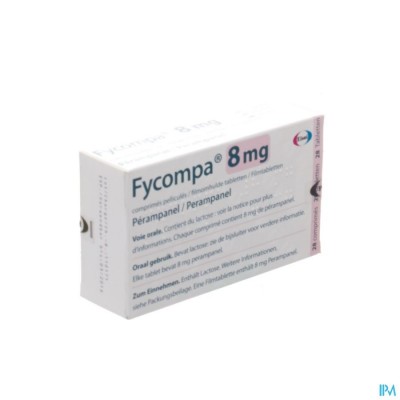 FYCOMPA 8 MG OMHULDE TABL 28 X 8 MG